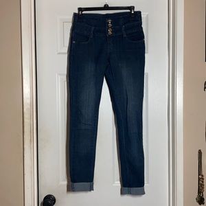 3/$10 - High waist 4 button skinny jeans